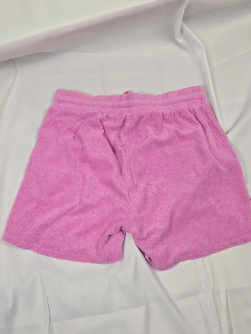 Year of Ours Bubblegum Pink Terry Drawstring Athletic Shorts M